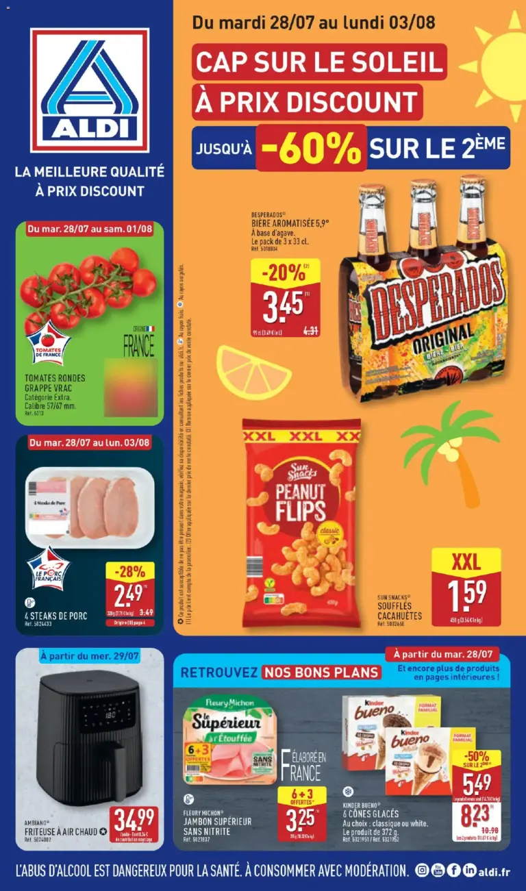 Aldi catalogue à partir du 28/07/2026