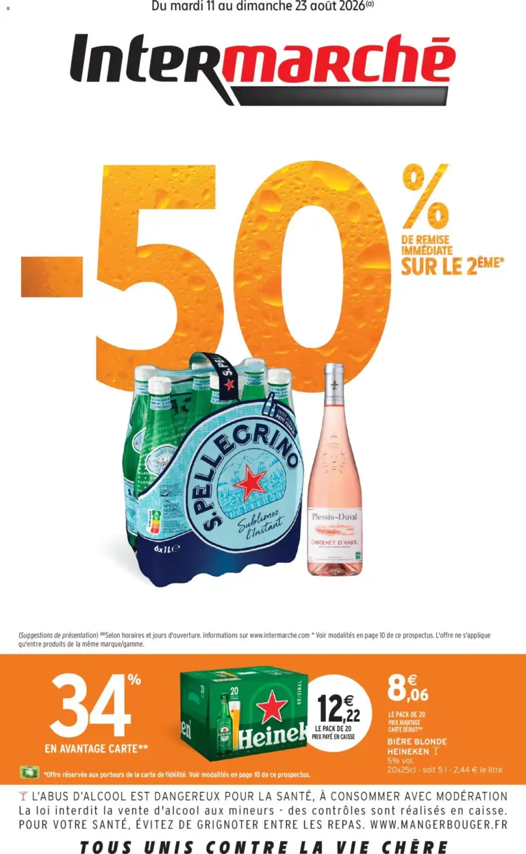 Intermarché catalogue à partir du 11/08/2026