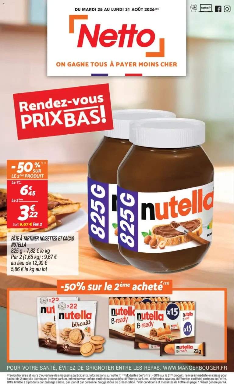 Netto catalogue à partir du 25/08/2026