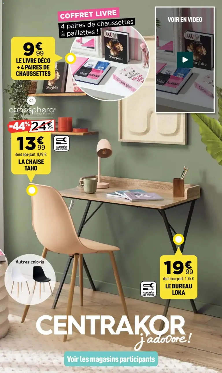 Centrakor catalogue à partir du 17/08/2026