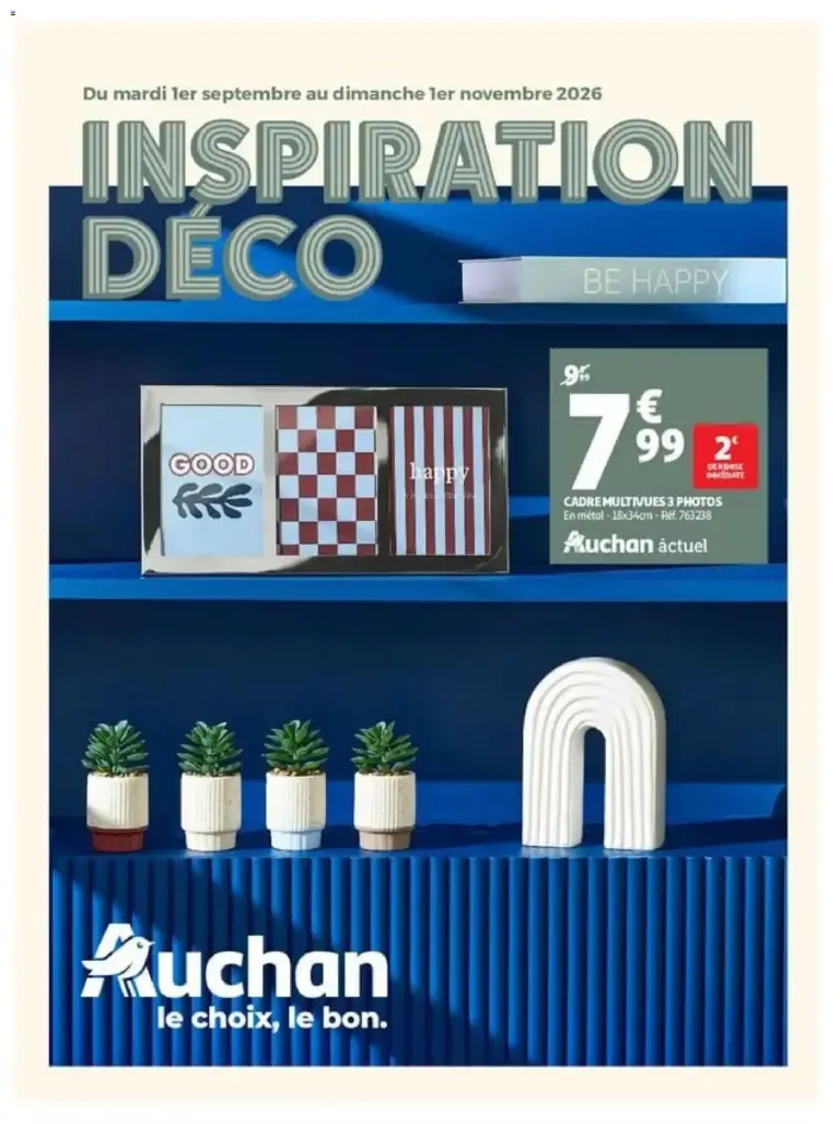 Auchan Inspiration déco à partir du 01/09/2026