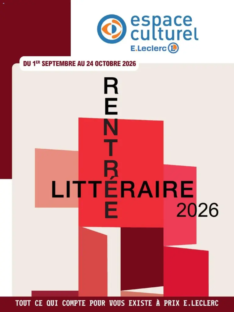 Catalogue E.Leclerc du 01/09/2026 Nouveau