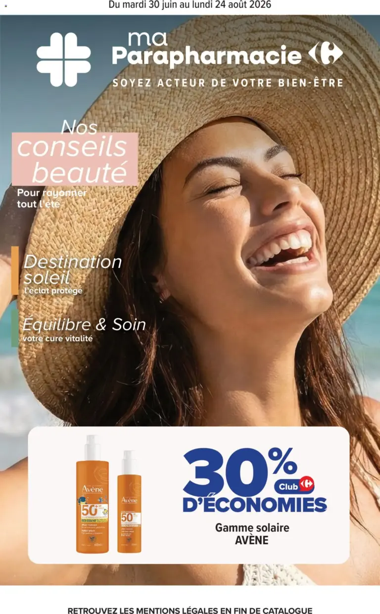 Carrefour Parapharmacie, beauté, santé et bien être