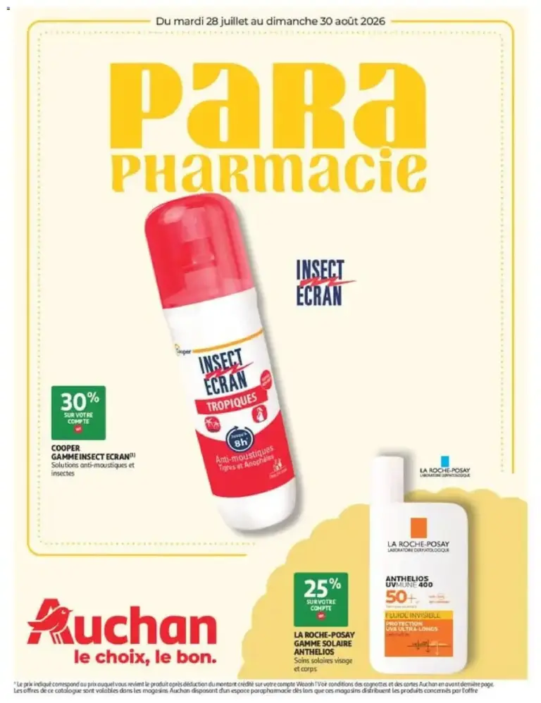 Auchan Parapharmacie, beauté