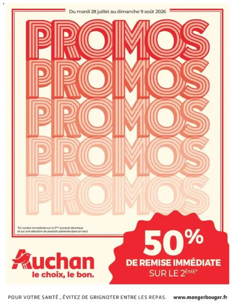 Auchan Les promos du moment