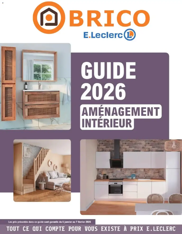 Brico E.Leclerc Guide aménagement intérieur