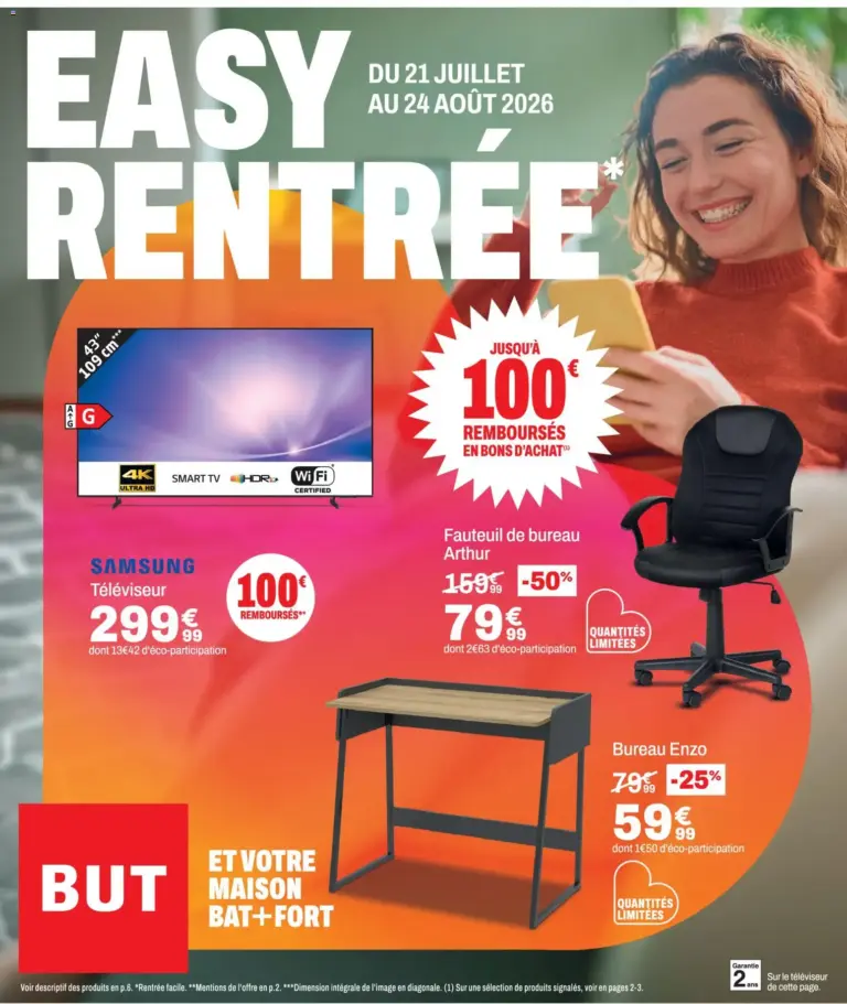 But catalogue easy rentrée