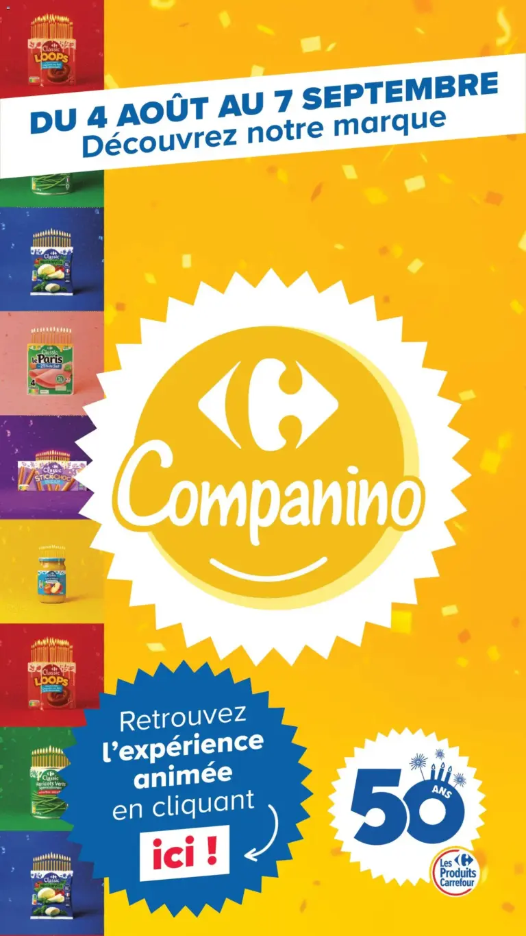 Carrefour Market Découvrez la marque carrefour companino