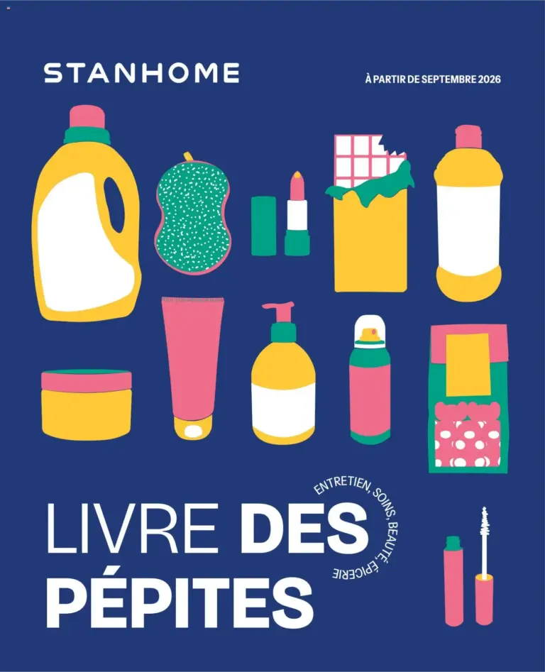 Stanhome Livre des pépites Septembre 2026