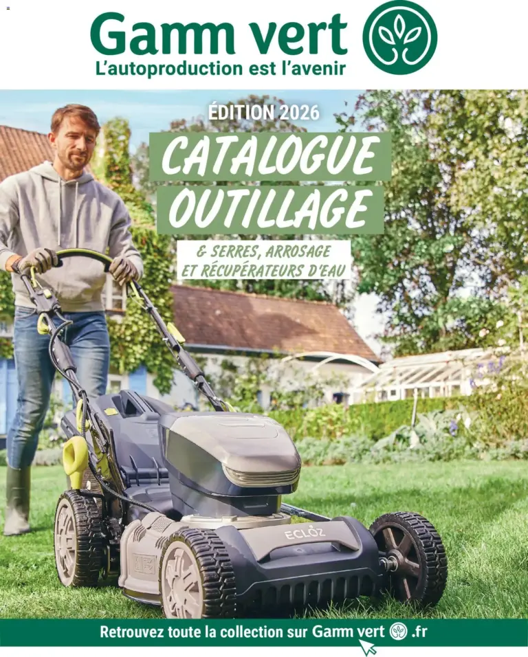Gamm vert catalogue