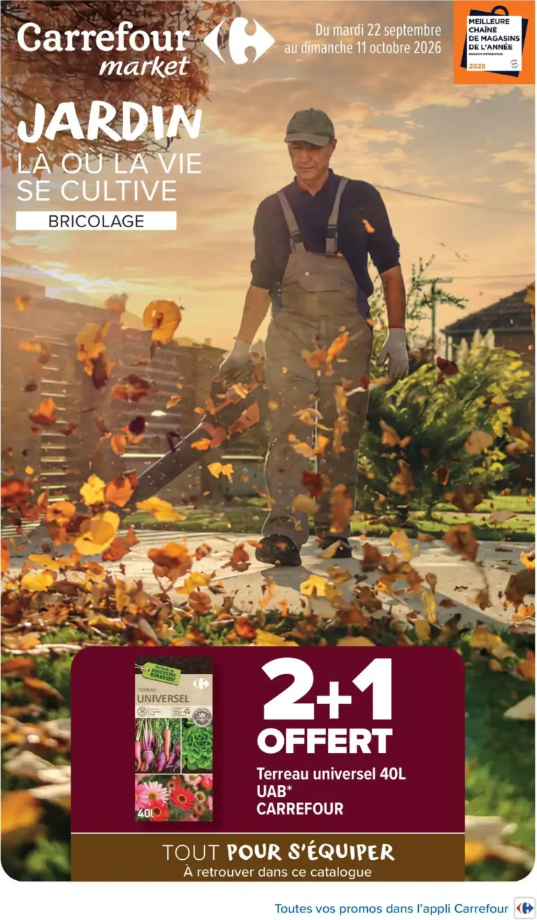 Carrefour Market Là ou la vie se cultive à partir du 22/09/2026