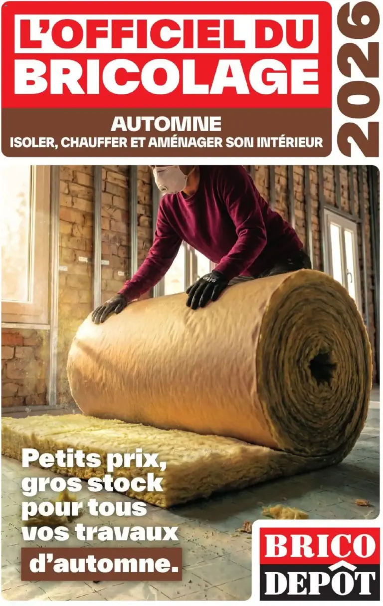Brico Dépôt catalogue Automne à partir du 17/09/2026