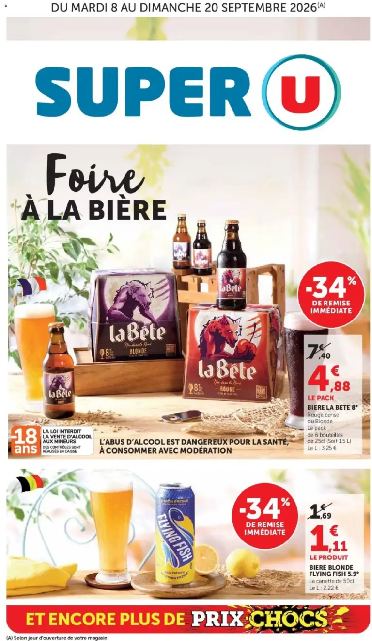 Super U Foire à la bière