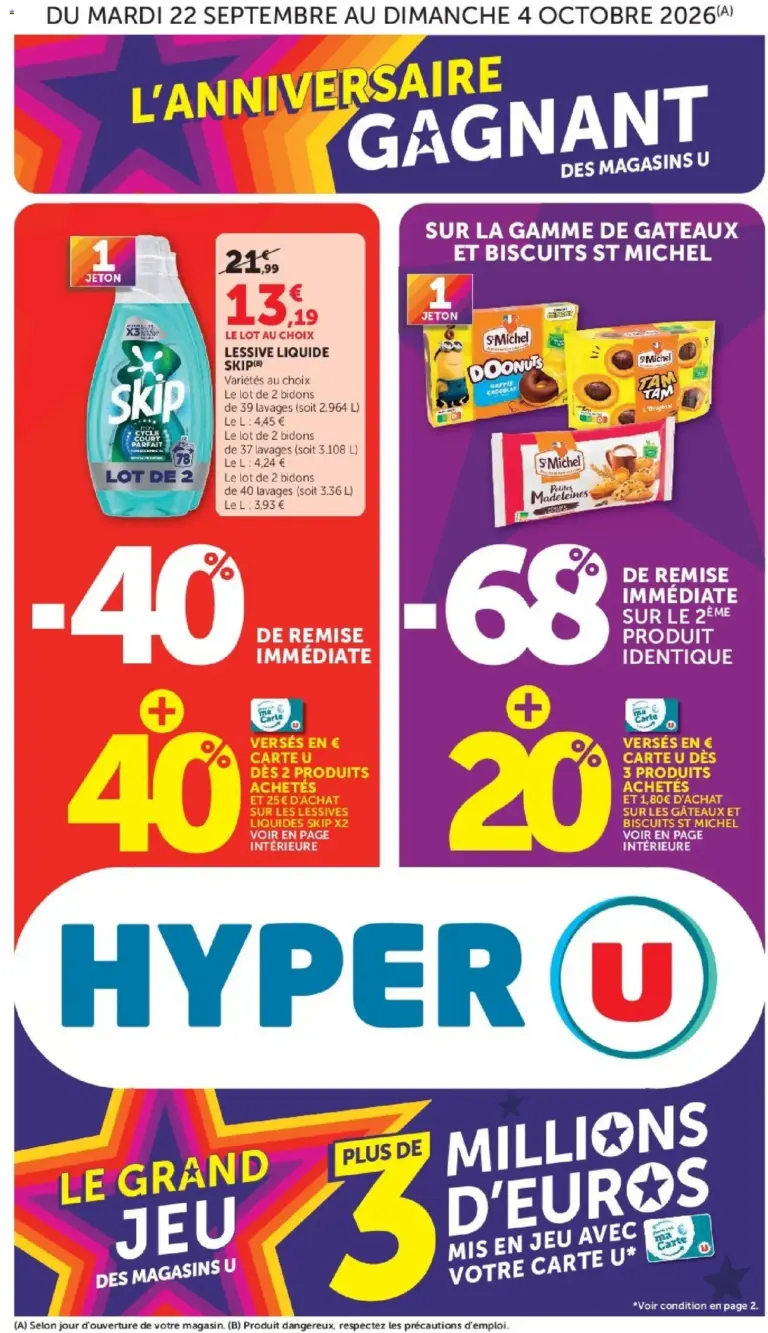 Hyper U catalogue à partir du 22/09/2026