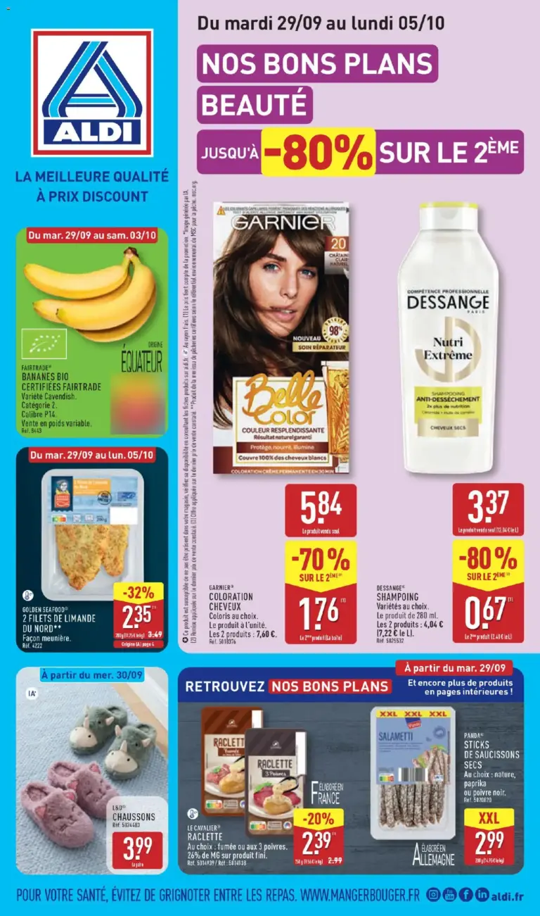 Aldi catalogue à partir du 29/09/2026