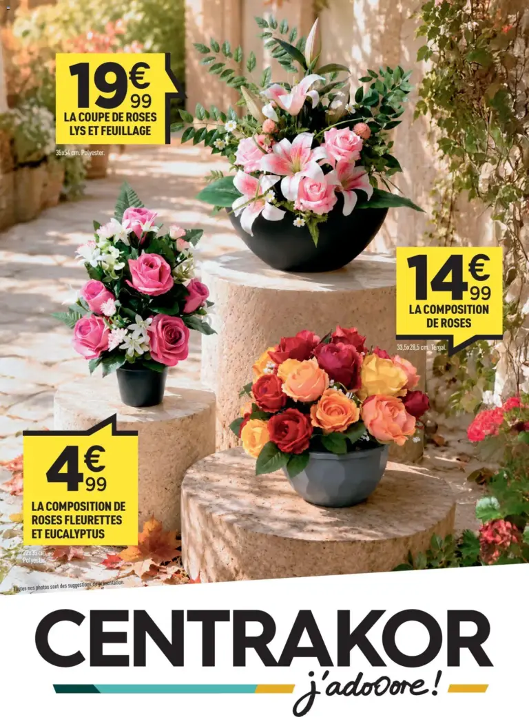 Centrakor catalogue à partir du 28/09/2026