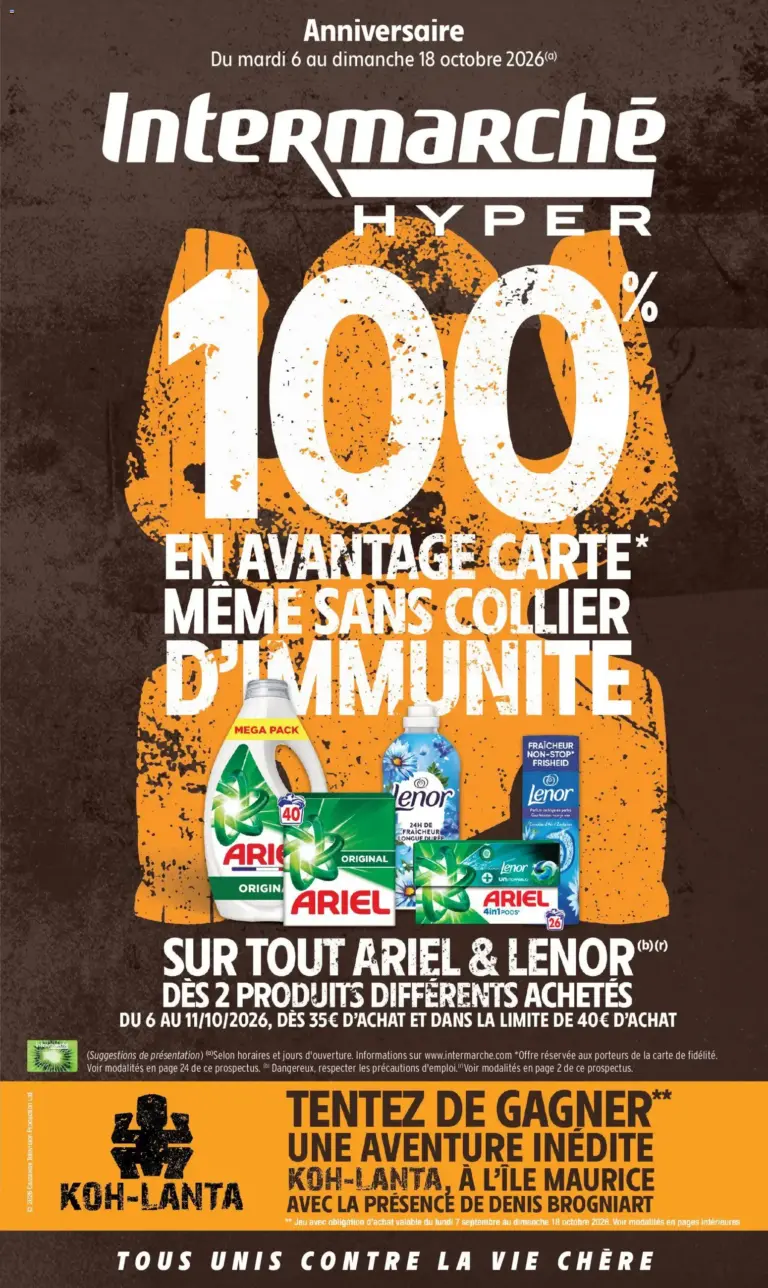 Intermarché catalogue à partir du 06/10/2026