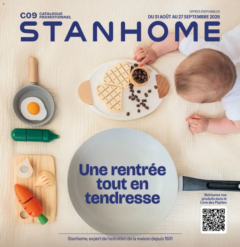Stanhome catalogue à partir du 31/08/2026