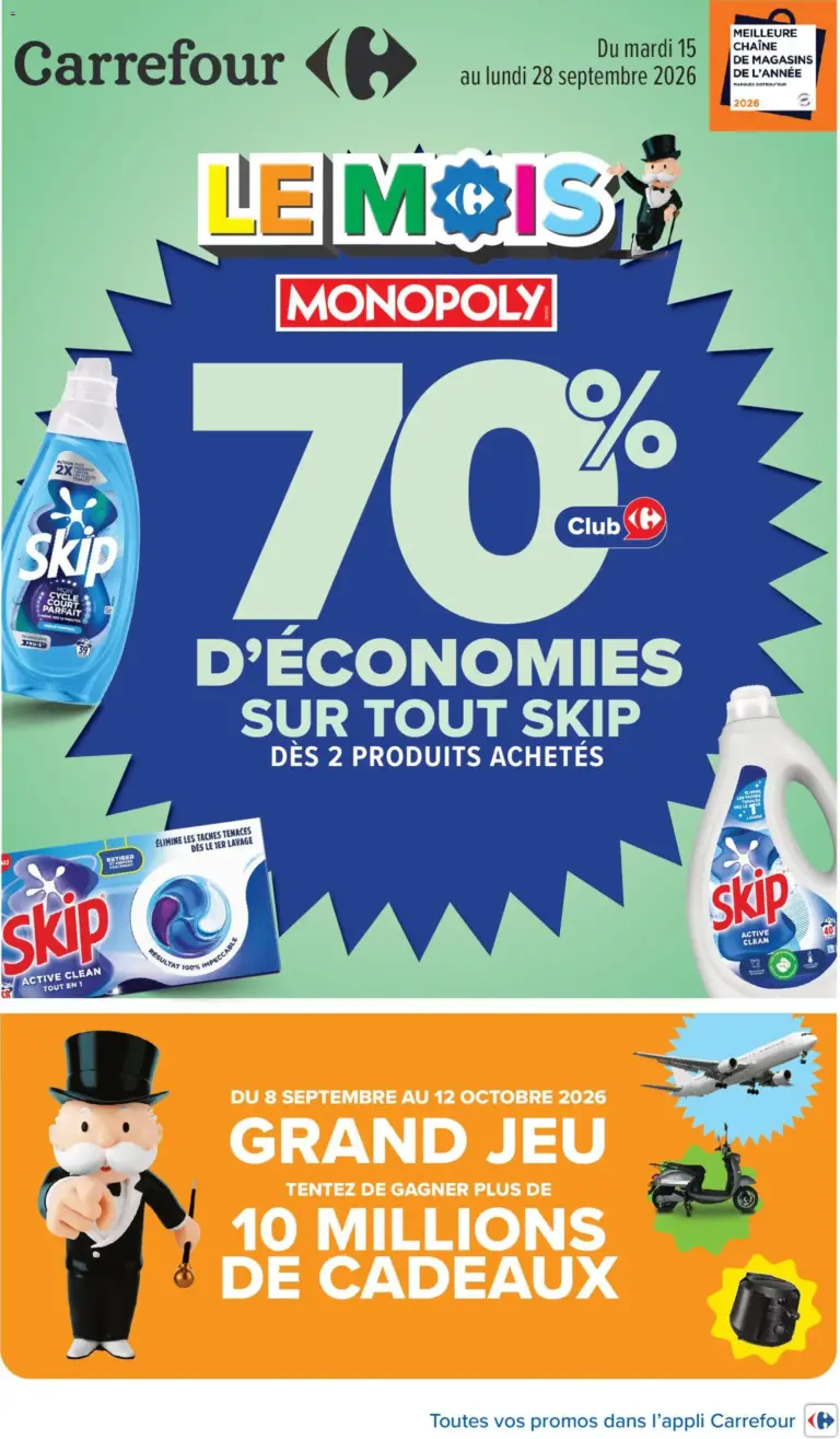 Carrefour Market catalogue à partir du 15/09/2026