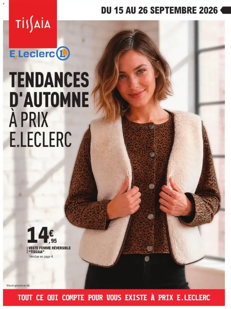 Catalogue E.Leclerc du 15/09/2026 Nouveau
