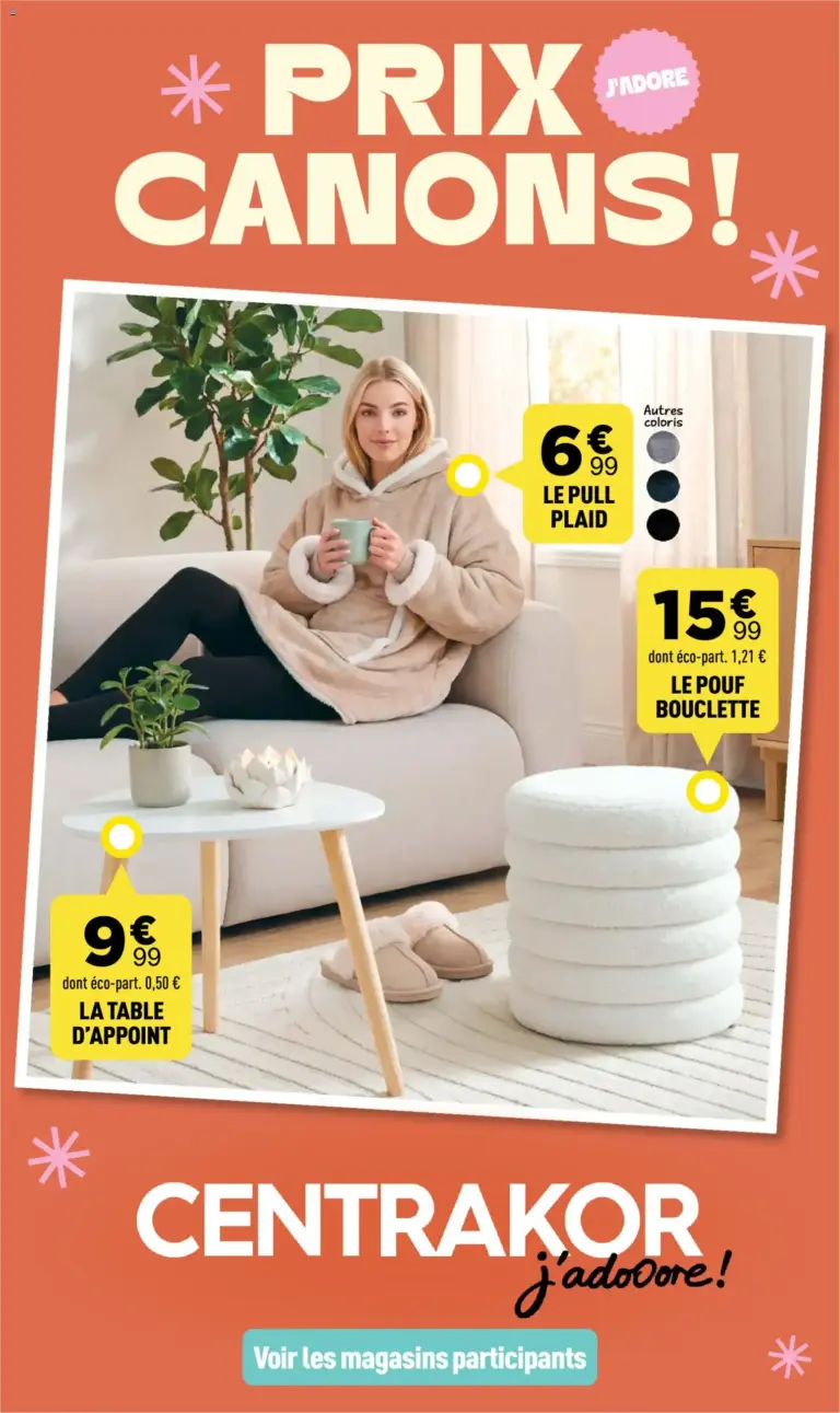 Centrakor catalogue à partir du 14/09/2026