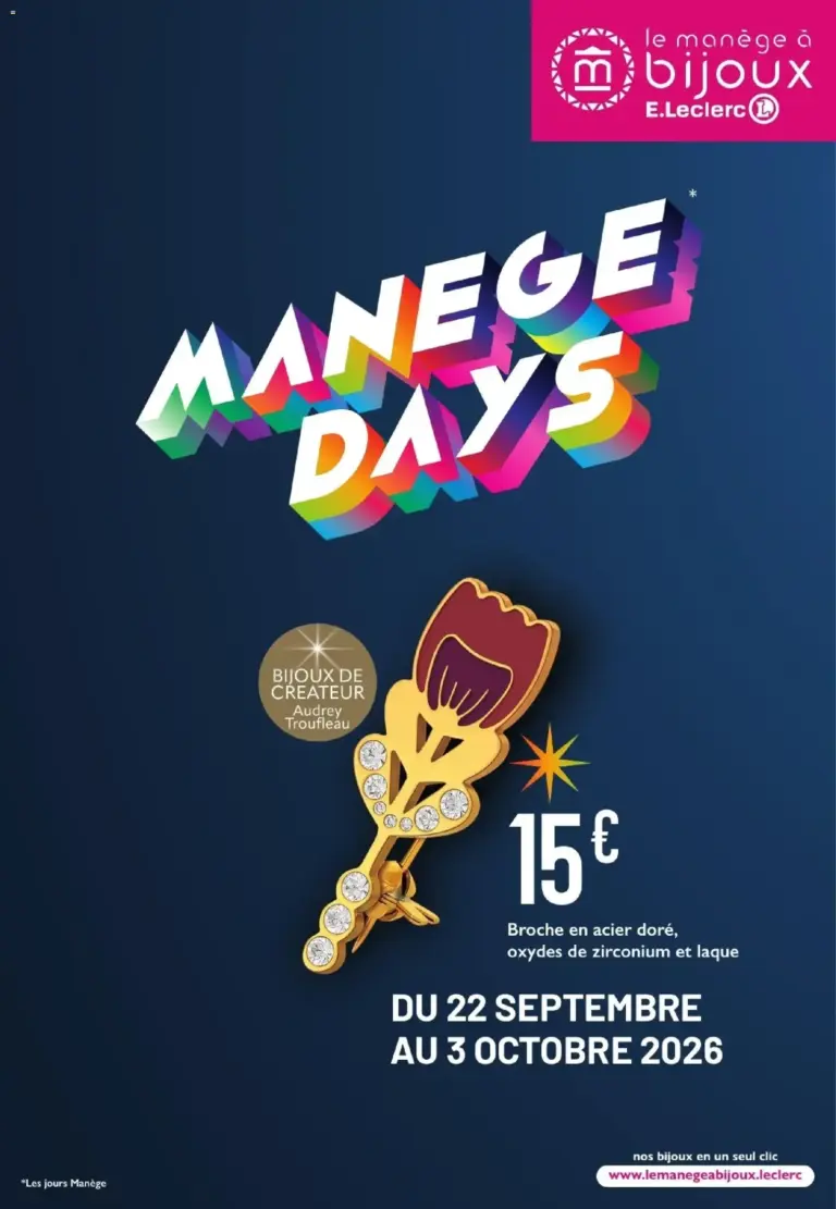 Catalogue E.Leclerc Nouveau du 22/09/2026 au 03/10/2026