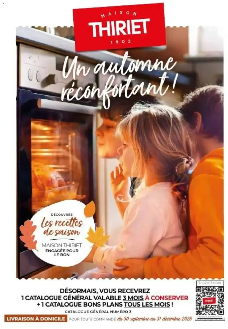 Thiriet Catalogue automne du 30/09/2026 au 31/12/2026