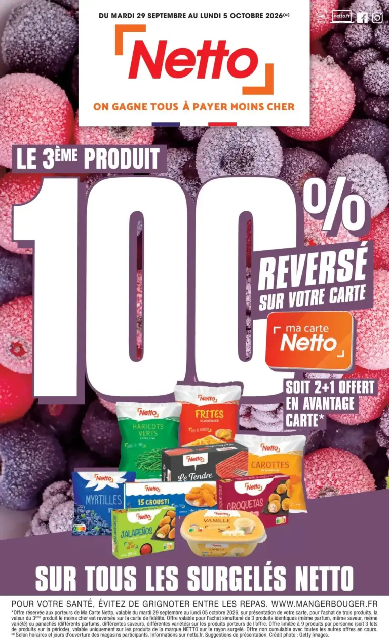 Netto catalogue du 29/09/2026 au 05/10/2026