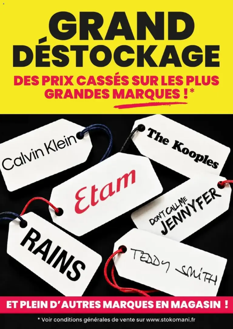 Stokomani catalogue Grand déstockage du 05/10/2026 au 14/10/2026