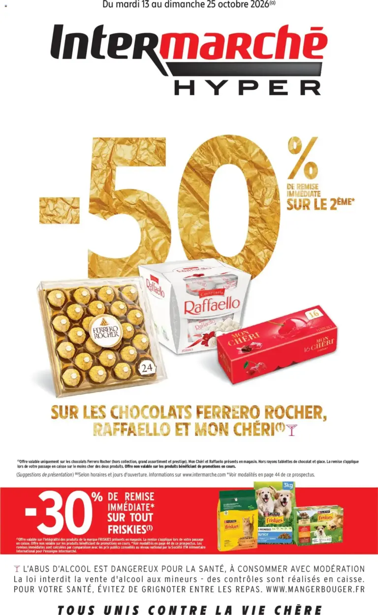 Intermarché Découvrez nos offres la semaine du 13/10/2026 au 25/10/2026