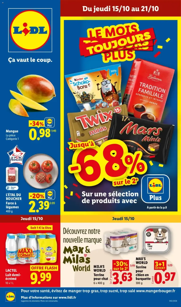 Catalogue LIDL du 15/10/2026 au 21/10/2026