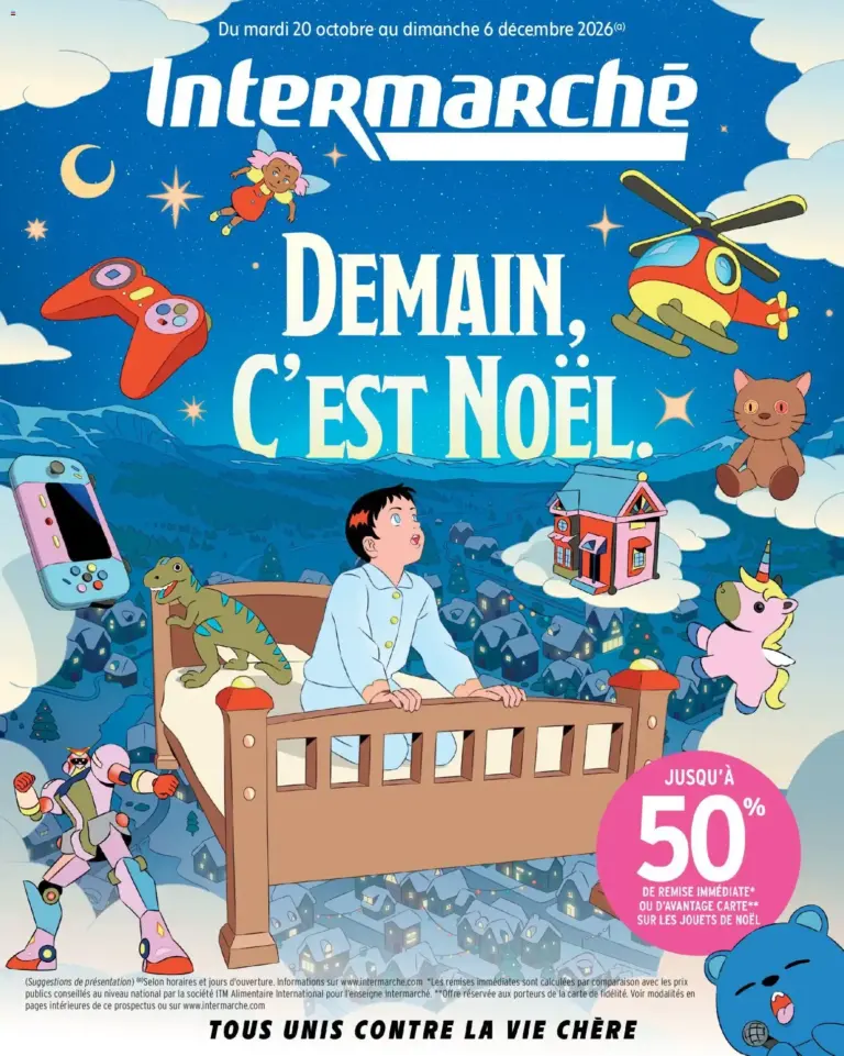 Intermarché Découvrez les jouets Noël du 20/10/2026 au 06/12/2026