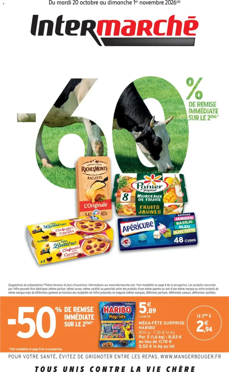 Intermarché catalogue du 20/10/2026 au 01/11/2026
