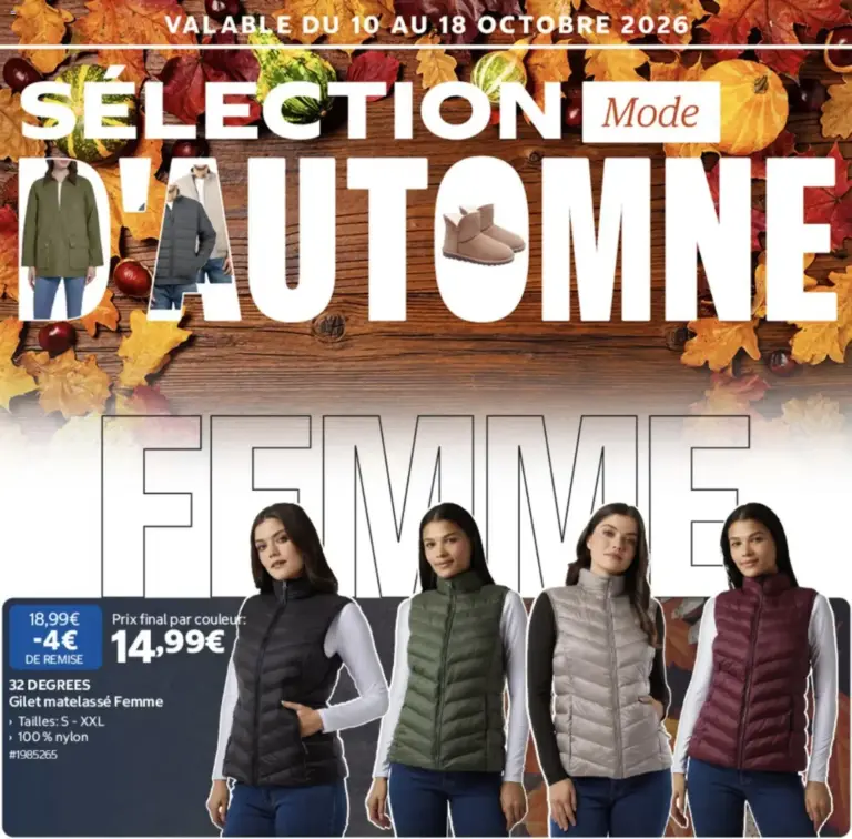 Costco Sélection Mode D'Automne du 10/10/2026 au 18/10/2026
