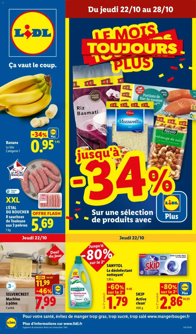 Catalogue LIDL du 22/10/2026 au 28/10/2026