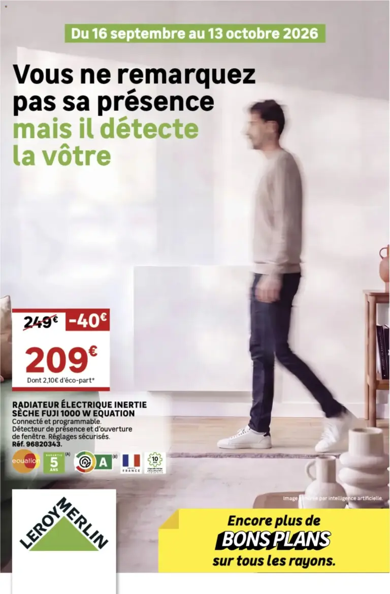 Leroy Merlin catalogue du 16/09/2026 au 13/10/2026