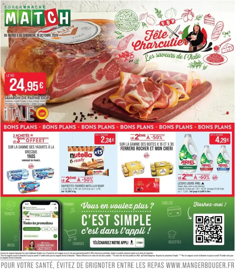 Match Supermarché catalogue du 06/10/2026 au 18/10/2026